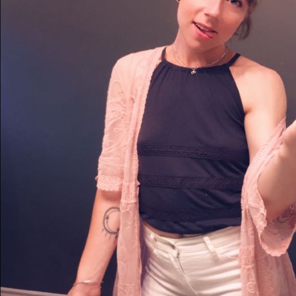 Dark grey halter top - Picture 6 of 6